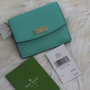 Kate Spade Petty Wallet- turquoise (softaqua)
